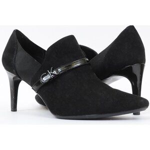 Calvin Klein Jaclyn Women's Size 10 Fabric Shootie Bootie Career Business Heels
